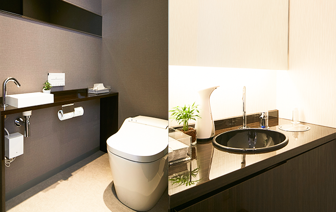 お化粧室/パウダー室の完備